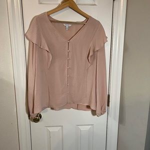 Nine West blush rose blouse with tags. SZ XXL, beautiful, feminine blouse